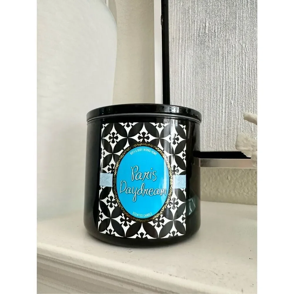 Bath Body Works Home PARIS DAYDREAM 3-wick Candle, 14.5 oz. - rare - Picture 5 of 6